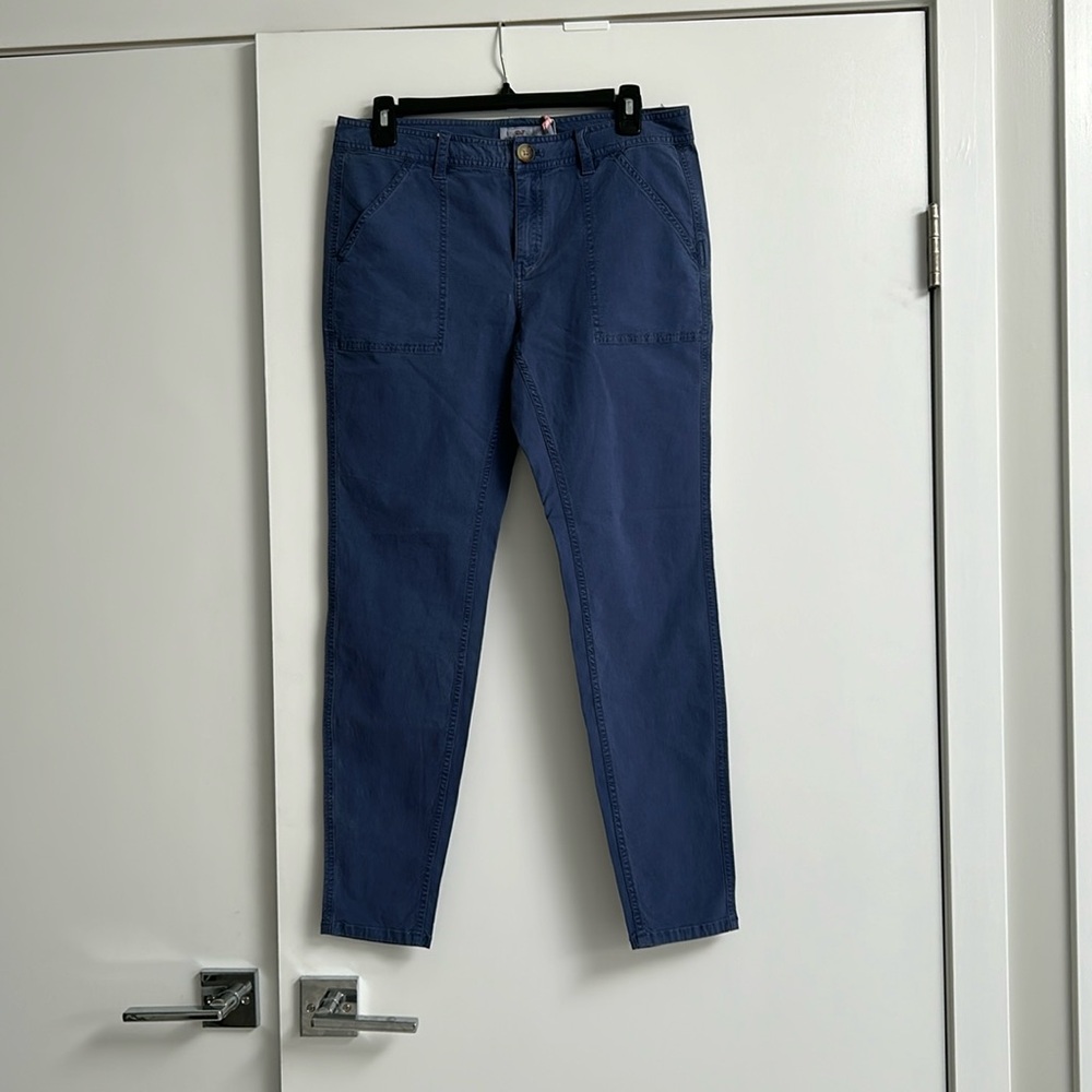Vineyard Vines Garment Dyed Chino Moonlight Blue Size 6 NWT